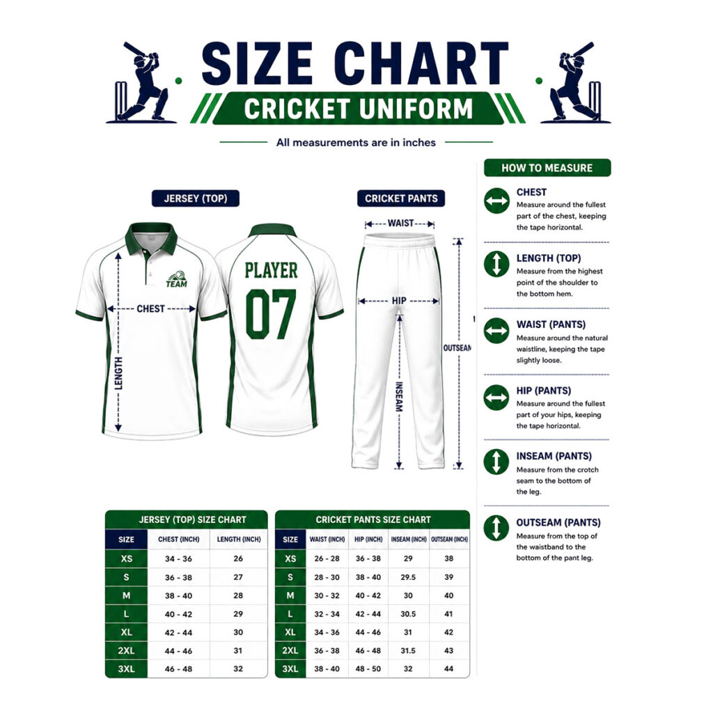 Cricket Uniform